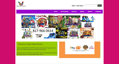 Desktop Screenshot of magicdreambouncerental.com